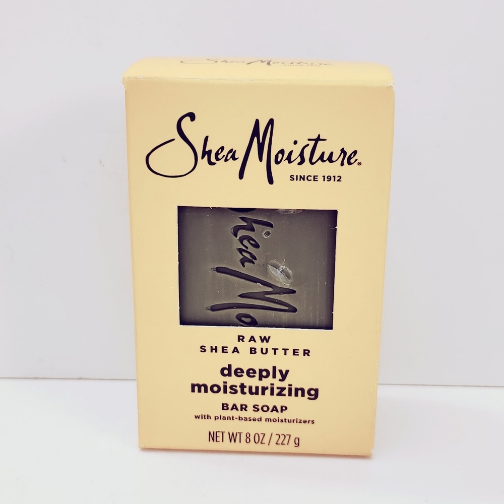 🔮3/$15 SheaMoisture Bar Soap Raw Shea Butter Deeply Moisturizing